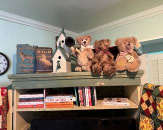 Beautiful Signed Bears, Mohair & More