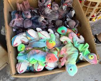 Tons of TY Beanie Babies