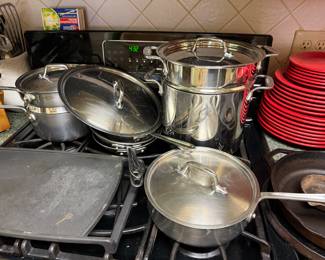 All-Clad stainless cookware