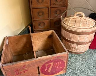 Vintage 7up Crate