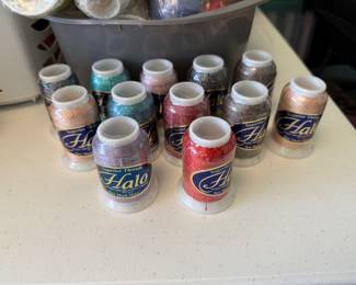 Halo thread quilting 