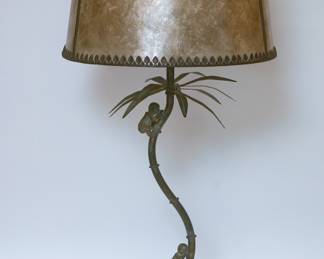 Vintage Monkey Lamp