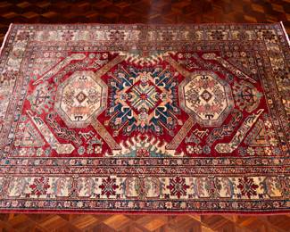 Hand Woven Persian Rug 7 x 9 Made in Turkey