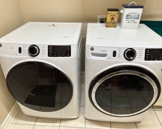 Like New: GE Washer and Electric Dryer