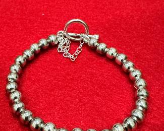 Sterling Ball Bracelet