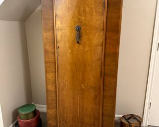 Antique Wardrobe, Quaker wooded Nesting Boxes