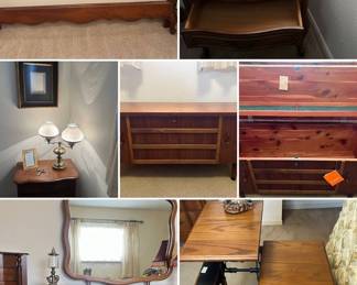 Some furniture pieces