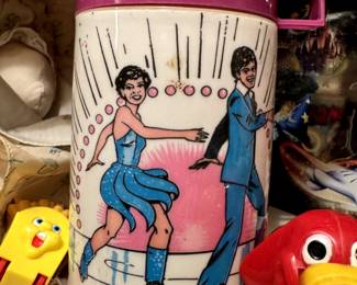 Donnie and Marie thermos