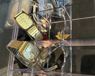 Vintage jewelry and watches 