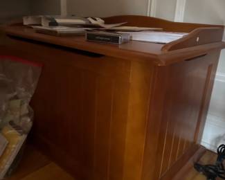 Wooden Toy Chest