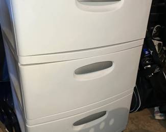 3 drawer plastic storage cabinet