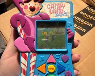 Vintage 2003 Hand Held electronic talking candy land adventure game