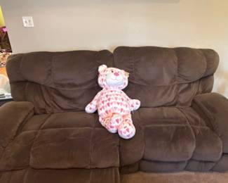 Brown Recliner Sofa