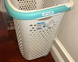 plastic laundry hamper