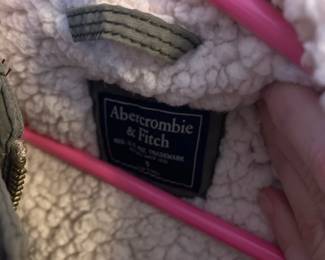Abercrombie & fitch Sherpa Lined jacket