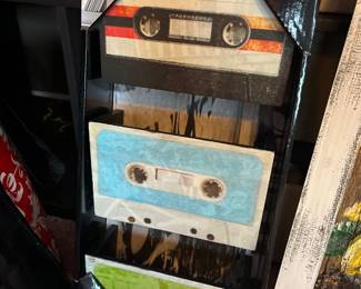 Tape Cassette Wall Decor