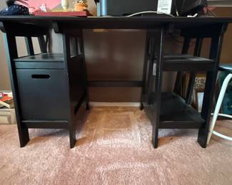 Black Wooden Desk