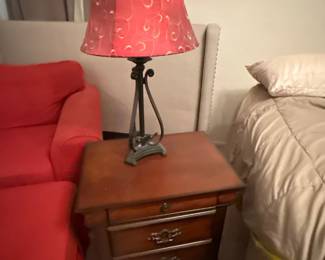 Cherry Wood Nightstand