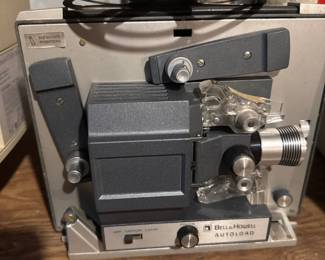 Bell and Howell Autoload Super 8MM Projector Gray Filmstrip 357B