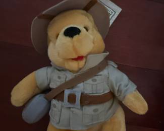 Winnie the Pooh Plush Safari Hiking Explorer