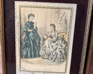 Vintage Victorian "La Mode Illustree"