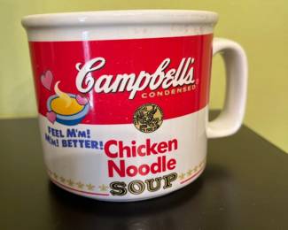 Campbells condensed Chicken noodle Soup vintage ceramic mug