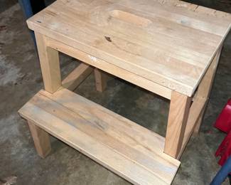 Oak Step Stool