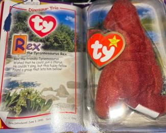 ty Beanie Babies book Rex
