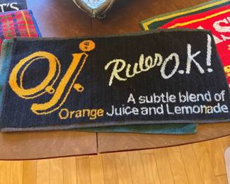 O.J. Rules O.K! Bar Towel