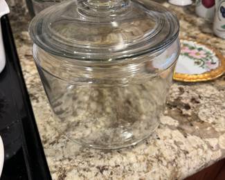 Vintage cracker jar