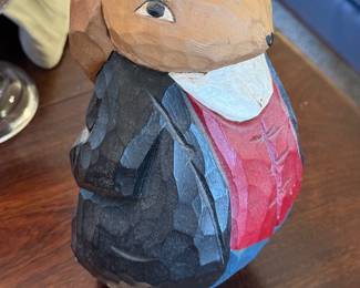 Carved rabbit