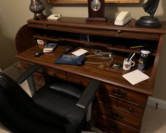 Vintage roll top desk