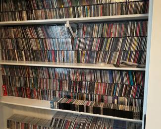 Finally got the HUGE CD collections organized