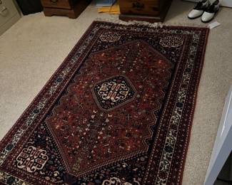 Area rug in the office