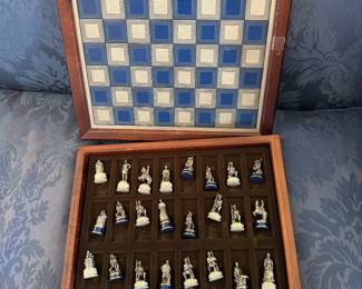 Civil War chess set