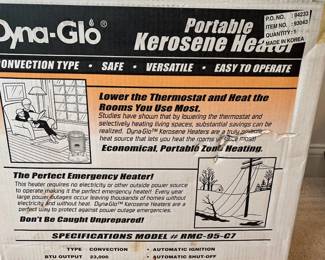DynaGlo Kerosene Heater