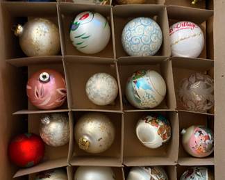 Assortment of Vintage Ornaments 