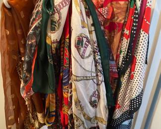 Silk scarves 