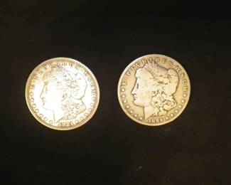 Silver Morgan Dollars