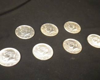 Silver Kennedy Halves