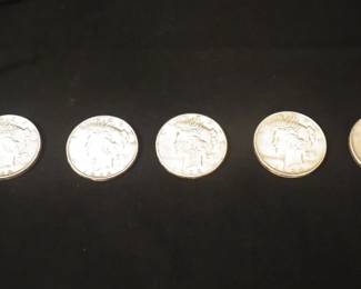 Silver Peace Dollars