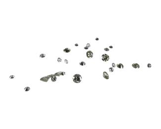 Bag of Different Size Loose Diamonds Approx 1pt5 CT Total