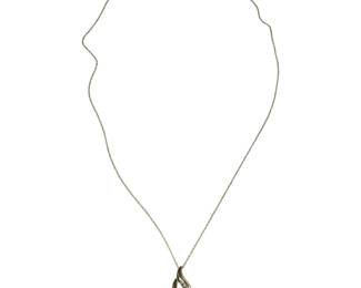 10kt Yellow Gold Mystic Topaz and Diamond Necklace 1pt8 Grams