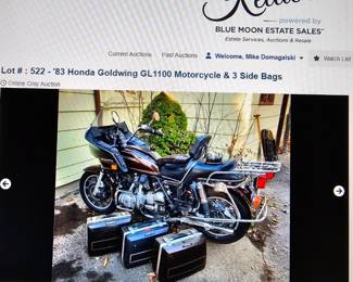 Auction Item - must bid on line - preview at estate sale only. kellies.shop for link to auction.