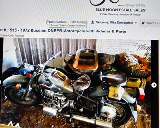 Auction Item - must bid on line - preview at estate sale only. kellies.shop for link to auction.