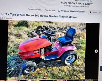 Auction Item - must bid on line - preview at estate sale only. kellies.shop for link to auction.