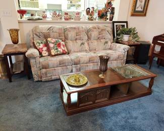 Double Recliner Sofa