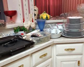  PrestoGriddle, Savoir Vivre Dinnerware, Large Punch Bowl Set