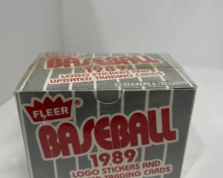 1989 Fleer Sealed Trading Cards