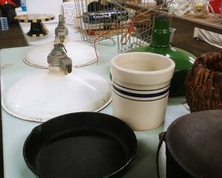 Cast Iron enameled light fixtures